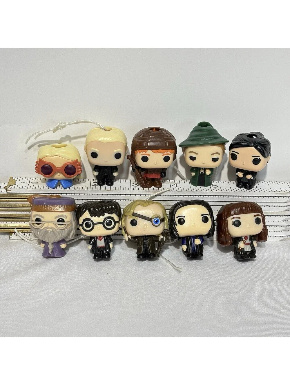 Kinder‎ Joy Harry Potter Funko Pop Mini Figures Lot of 10 Harry Hermione Draco